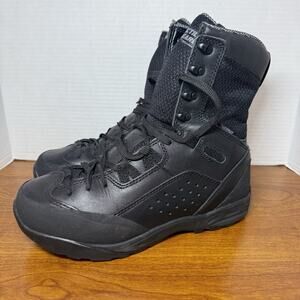 Tactical Research By Belleville B9WP Black Leather Boot Mens 8